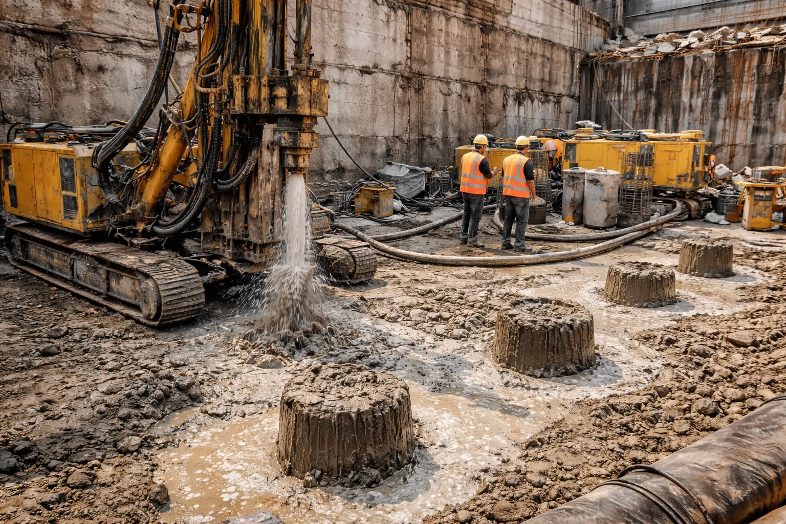 Jet Grout Uygulamaları